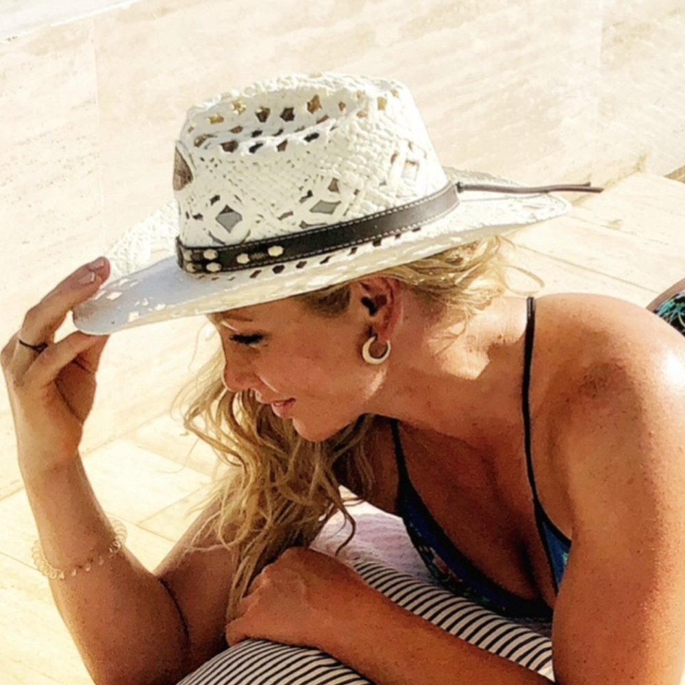 Western Style Cowboy Hat with Cutout Design